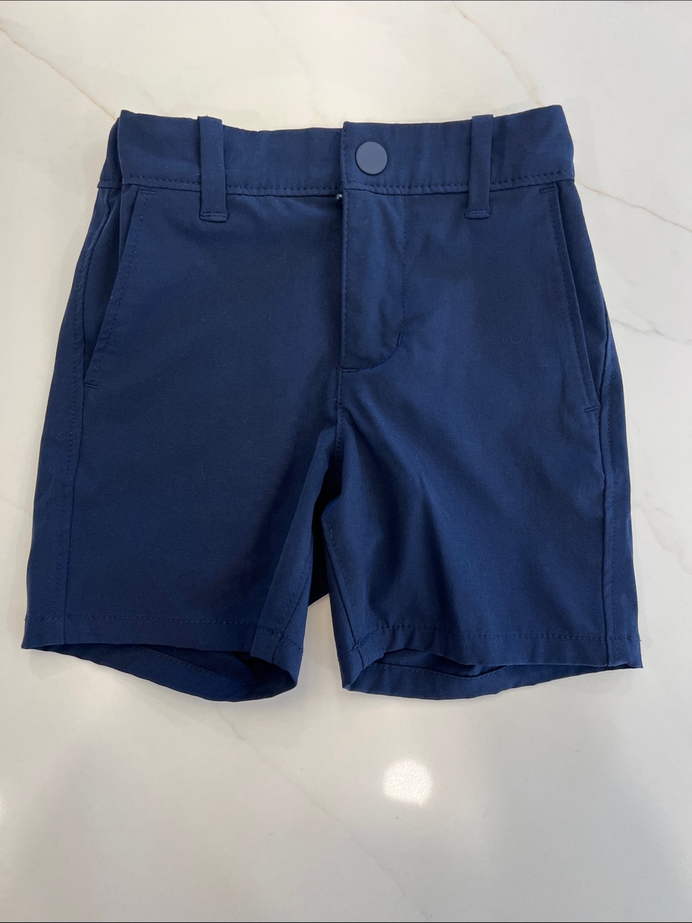 Janie and Jack “The Everywhere Quick Dry Shkrt”, Navy Blue 2T